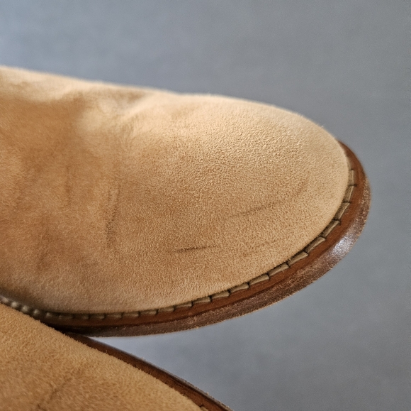Jenni Kayne 'Frankie' Suede Chelsea Boots In Tan sz EU 38/US 8 - Picture 13 of 13